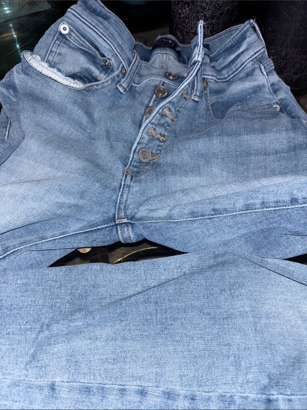 Lucky Brand women’s size 2 Washed Blue Bridgette high Rise skinny jeans - Picture 9 of 15